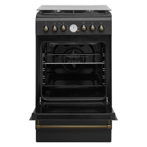 INDESIT | Cooker | IS5G8MHA/E | Hob type Gas | Oven type Electric | Black | Width 50 cm | Grilling | Depth 60 cm | 60 L - 2